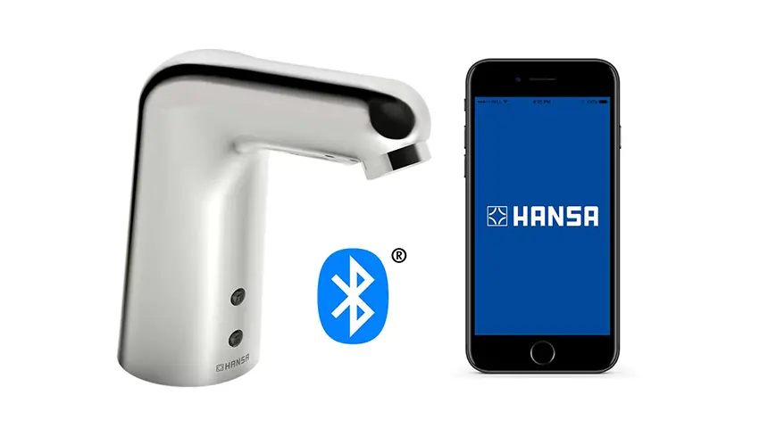 Monitorování a přizpůsobení bezdotykových variant HANSAMEDIPRO s pomocí aplikace HANSA Connect, 